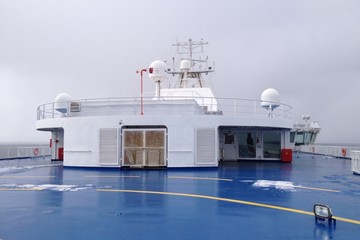 верхняя палуба на пароме