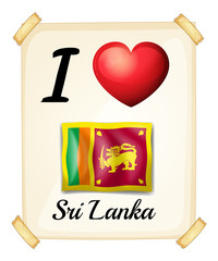 I love Sri Lanka