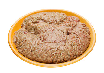 Raw river fish caviar