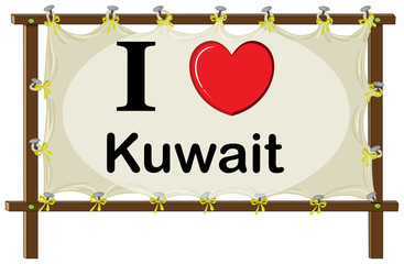 I love Kuwait