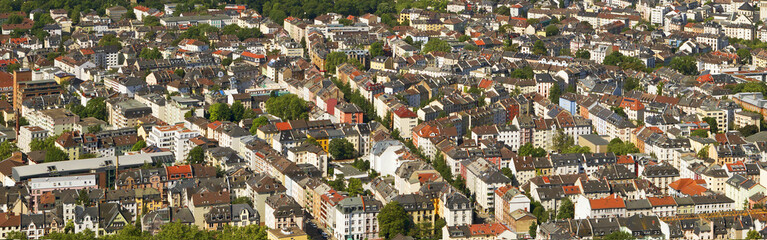 panorama of Frankfurt