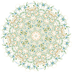 Floral abstract background