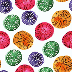 Vector Abstract Seamless Pattern