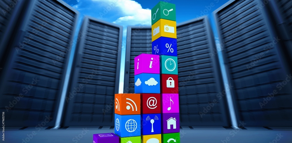 Poster Composite image of app graph