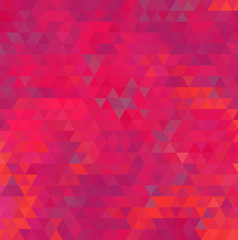 Abstract red geometric background