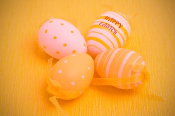 Composite image of happy easter