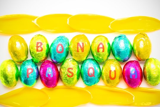Composite image of bona pascua