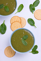 Spinach soup