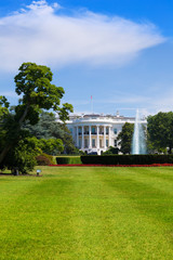 The White House in Washington DC USA
