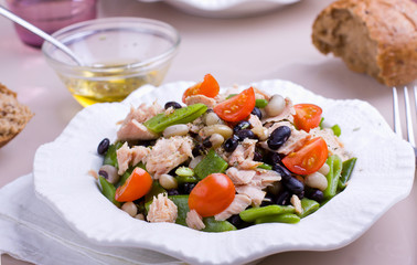 Plate of salad