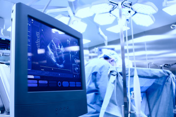 Ultrasound in the operating room during surgery