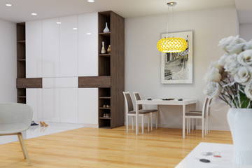 Прихожая комната интерьер