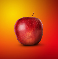 red apple