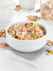 Bowl full of muesli