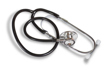 Fototapeta premium stethoscope isolated on white