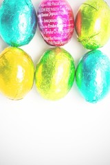 Composite image of happy easter in different languages