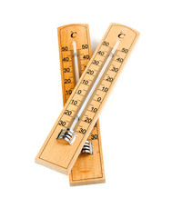 wooden termometer