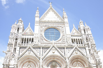 Fototapeta premium Siena Cathedral, Tuscany, Italy.