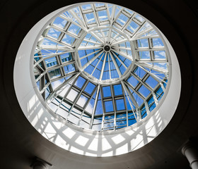 Glass dome at Meadowhall Shopping Centre