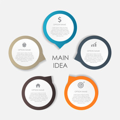 Infographic Design Elements for Your Business Vector Illustratio