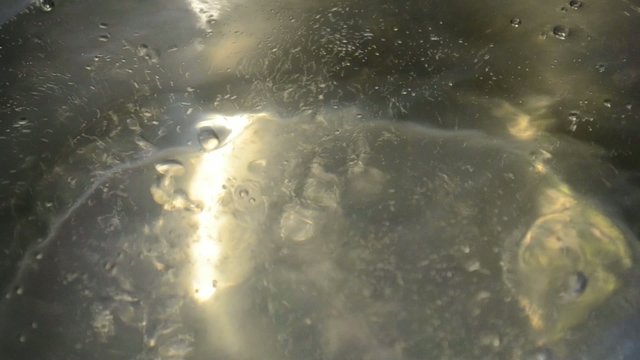 Boiling Water Close-up