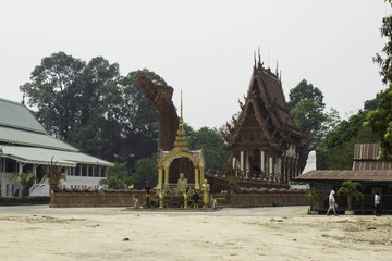 Obraz premium Places of worship and temple art of Thailand.