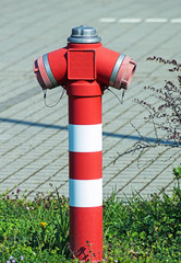 Fire hydrant on the street