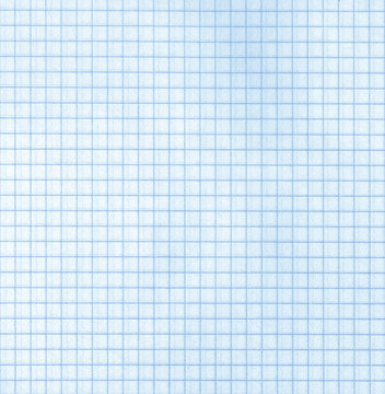 Detailed blank blue math paper pattern
