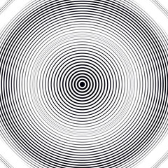 Optical illusion, moire background, abstract lined monochrome ti
