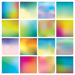 Abstract Colorful Blurred Backgrounds