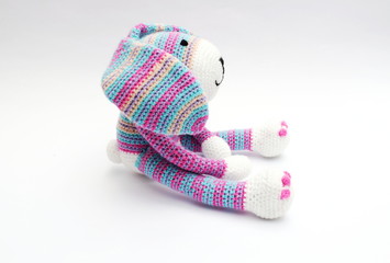 Frühlingsbote Streifenhase Amigurumi