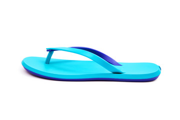 Blue sandals