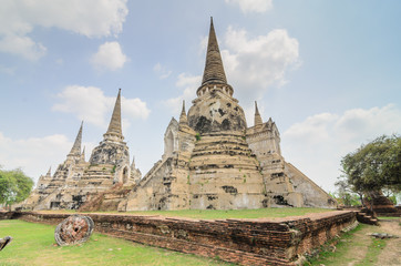 Fototapeta premium ayutthaya historical park, Thailand