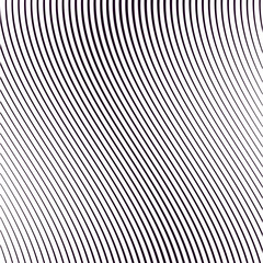 Moire pattern, monochrome background with trance effect. Optical