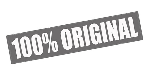 One hundred percent original