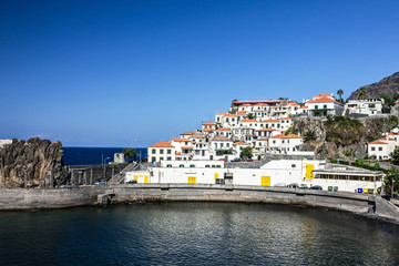 Fishing village Camara de Lobos. Madeira, Portugal