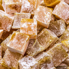 Turkish delights Rahat lokum.