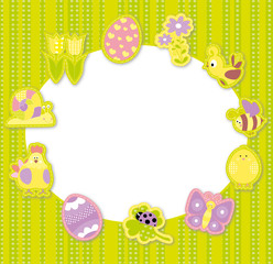 easter card - vectors