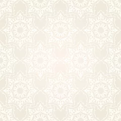 Schilderijen op glas Decorative  seamless pattern in ottoman motif © sam2211