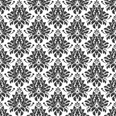 Damascus pattern. Seamless vintage background. Vector