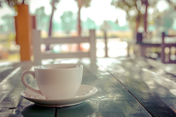 white coffee cup