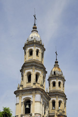 Fototapeta na wymiar Iglesia de San Pedro Telmo