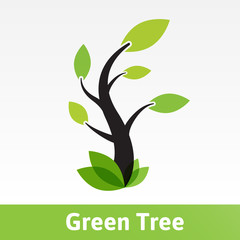 Green Tree.Figure green tree.