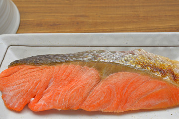 鮭の塩焼き