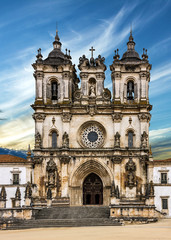 Alcobaca Medieval Roman Catholic Monastery, Portugal.