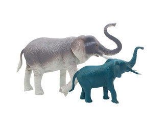 Elephant toys profile.