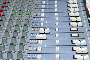 Obraz premium closeup the sound board