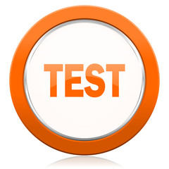 test orange icon