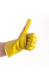 Guanto pollice alzato