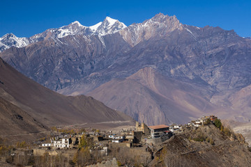 view of the village Jharkot
